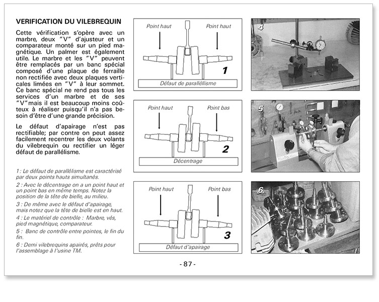 détail de la page 87 de l'ouvrage Moteurs de Kart 2000